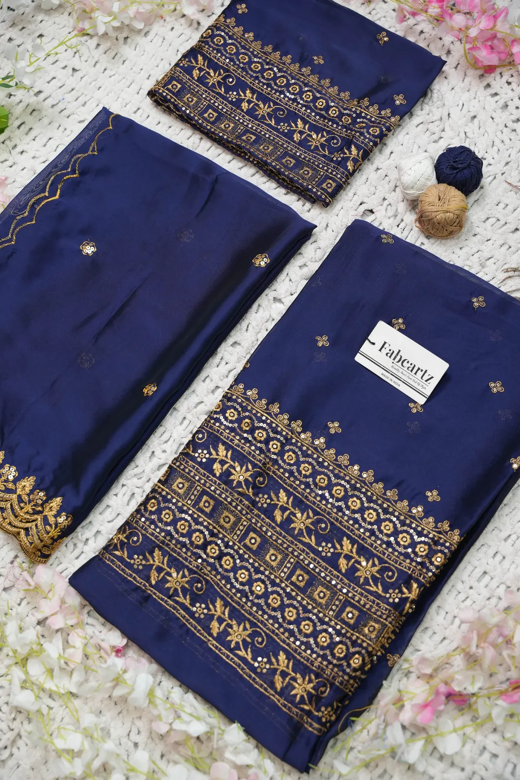 Women's Embroidered Shimmer Lehenga Choli with Sequins Work Nisarg HaldiRango - Image 68