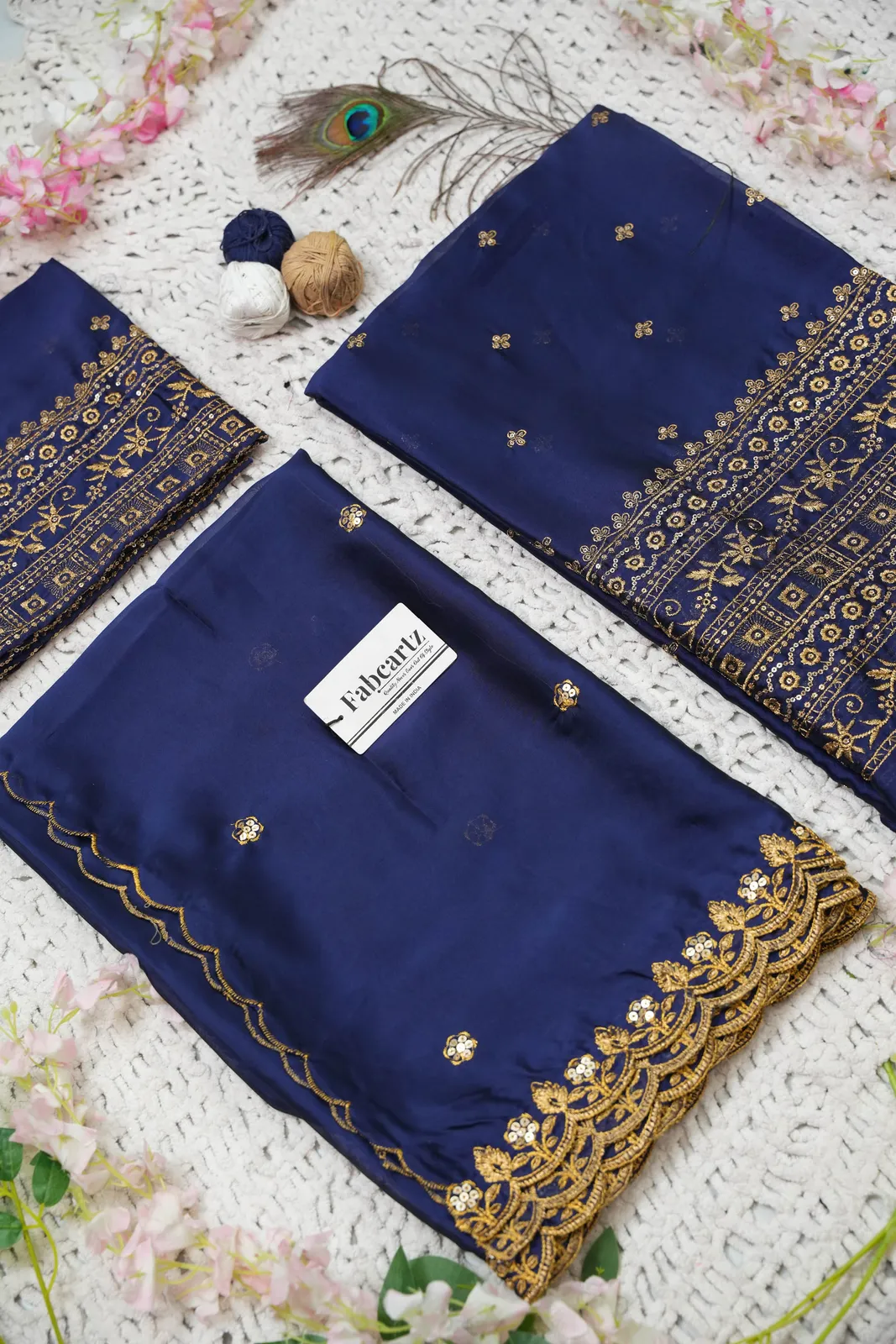 Women's Embroidered Shimmer Lehenga Choli with Sequins Work Nisarg HaldiRango - Image 69