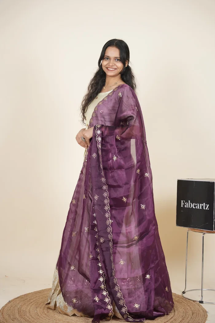 South Indian Festival Traditional Lehenga Choli Nobita KV - Image 52