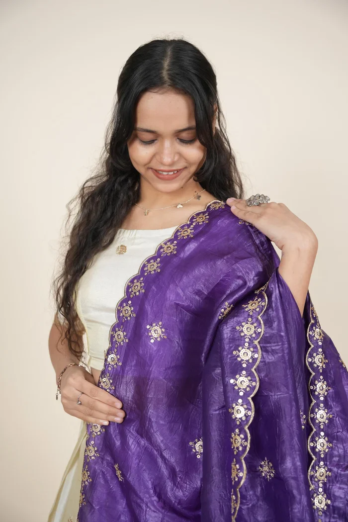 South Indian Festival Traditional Lehenga Choli Nobita KV - Image 7