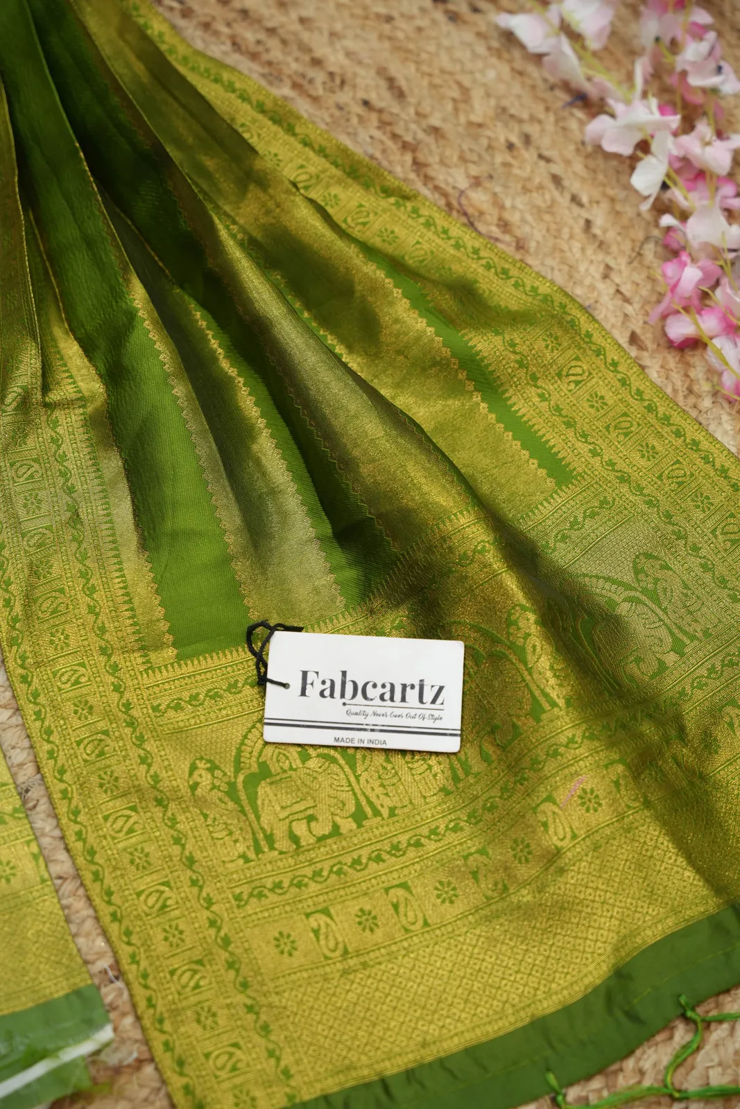 New Kids Traditional South Indian Half Saree NooranKIDS - Image 11