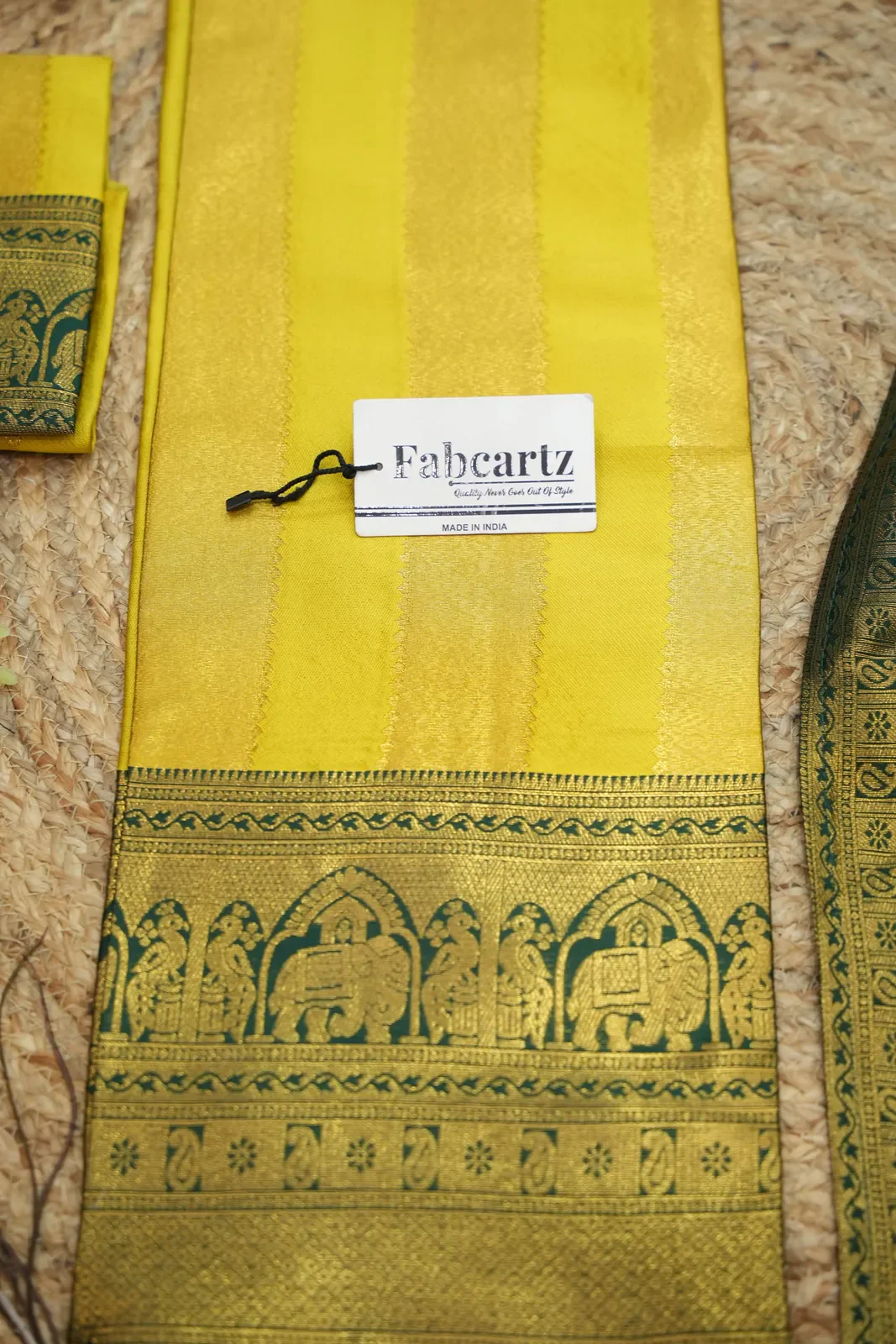 New Kids Traditional South Indian Half Saree NooranKIDS - Image 4