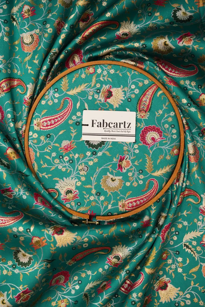 ONLY SHERWANI FABRIC JACQUARD WITH ZARI WORK Keri - Image 16