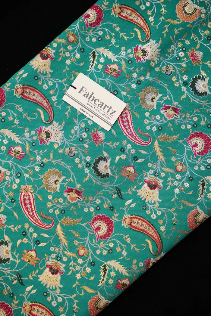 ONLY SHERWANI FABRIC JACQUARD WITH ZARI WORK Keri - Image 18