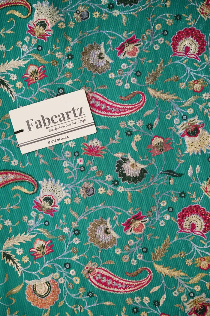 ONLY SHERWANI FABRIC JACQUARD WITH ZARI WORK Keri - Image 20