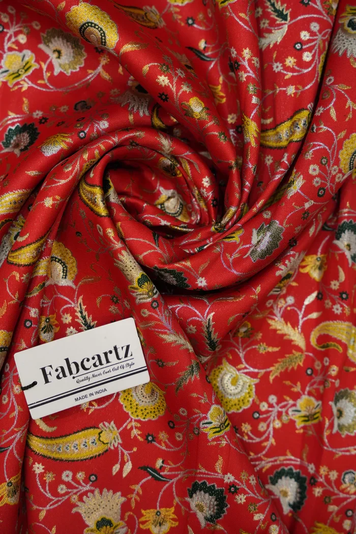 ONLY SHERWANI FABRIC JACQUARD WITH ZARI WORK Keri - Image 7