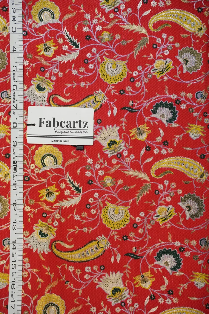 ONLY SHERWANI FABRIC JACQUARD WITH ZARI WORK Keri - Image 9