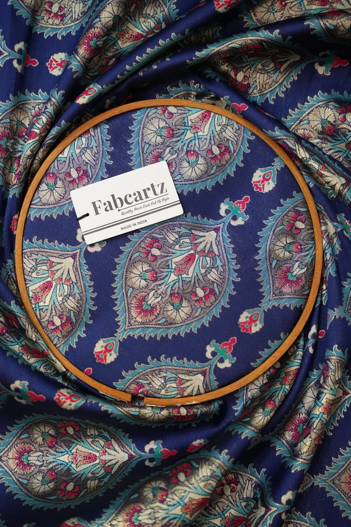 ONLY SHERWANI FABRIC JACQUARD WITH ZARI WORK Pan - Image 15