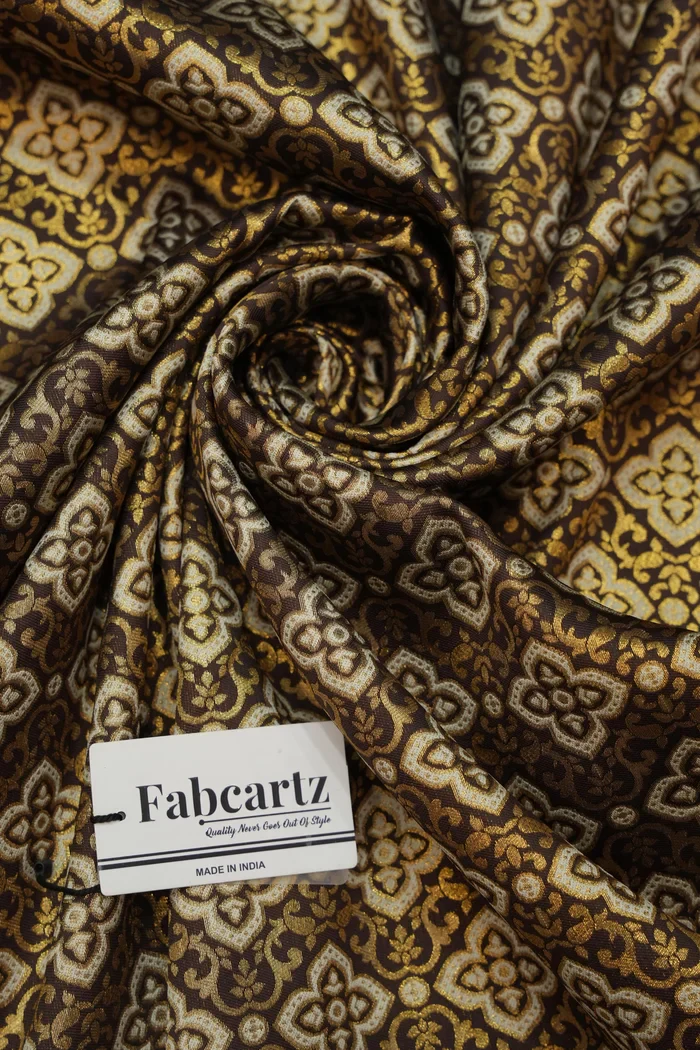 ONLY SHERWANI FABRIC JACQUARD WITH ZARI WORK Tiles - Image 12
