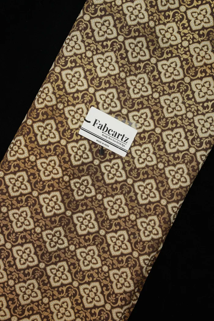 ONLY SHERWANI FABRIC JACQUARD WITH ZARI WORK Tiles - Image 13