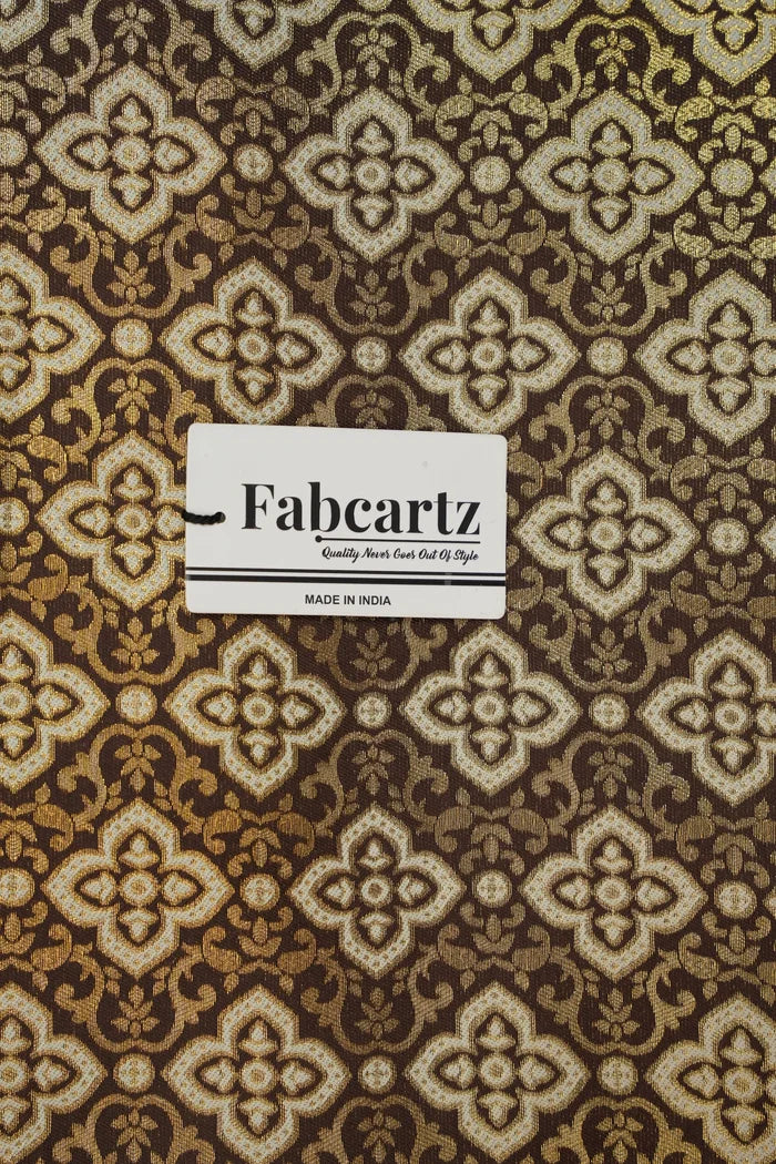 ONLY SHERWANI FABRIC JACQUARD WITH ZARI WORK Tiles - Image 15