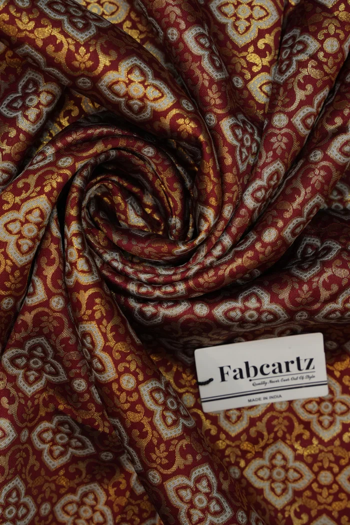 ONLY SHERWANI FABRIC JACQUARD WITH ZARI WORK Tiles - Image 17