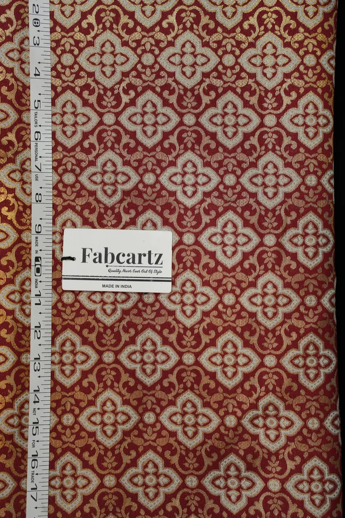ONLY SHERWANI FABRIC JACQUARD WITH ZARI WORK Tiles - Image 19