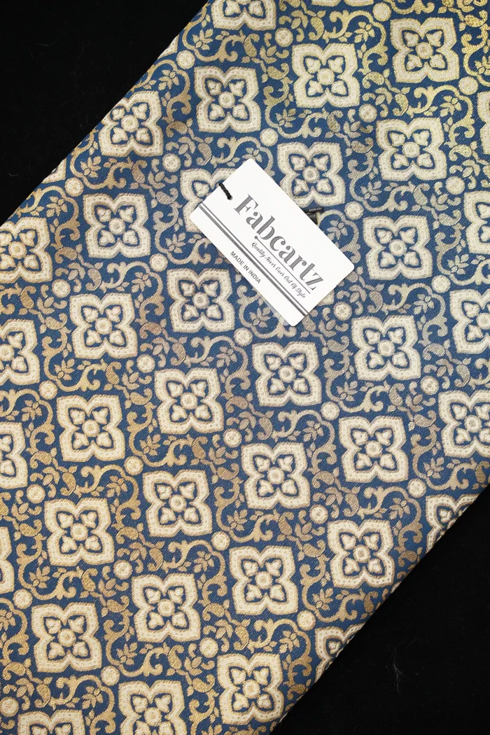ONLY SHERWANI FABRIC JACQUARD WITH ZARI WORK Tiles - Image 3