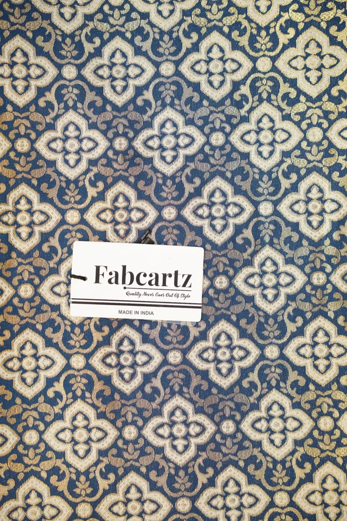 ONLY SHERWANI FABRIC JACQUARD WITH ZARI WORK Tiles - Image 5