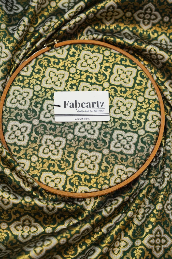 ONLY SHERWANI FABRIC JACQUARD WITH ZARI WORK Tiles - Image 6