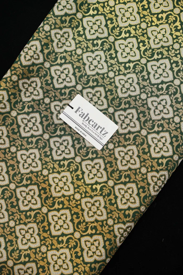 ONLY SHERWANI FABRIC JACQUARD WITH ZARI WORK Tiles - Image 8
