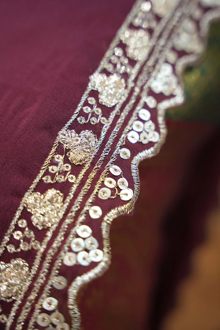 Women's Woven Design zari work Half Saree with Embroidered Blouse and Dupatta Oye!!Pattu - Image 22