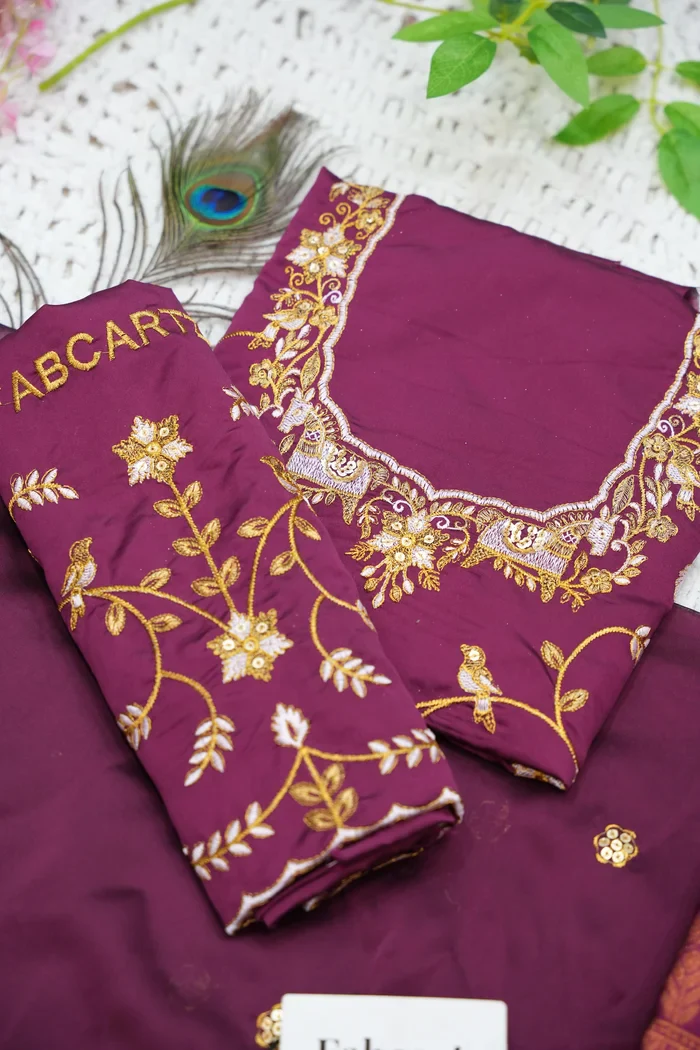 Women's Woven Design zari work Half Saree with Embroidered Blouse and Dupatta PihuPattu - Image 53