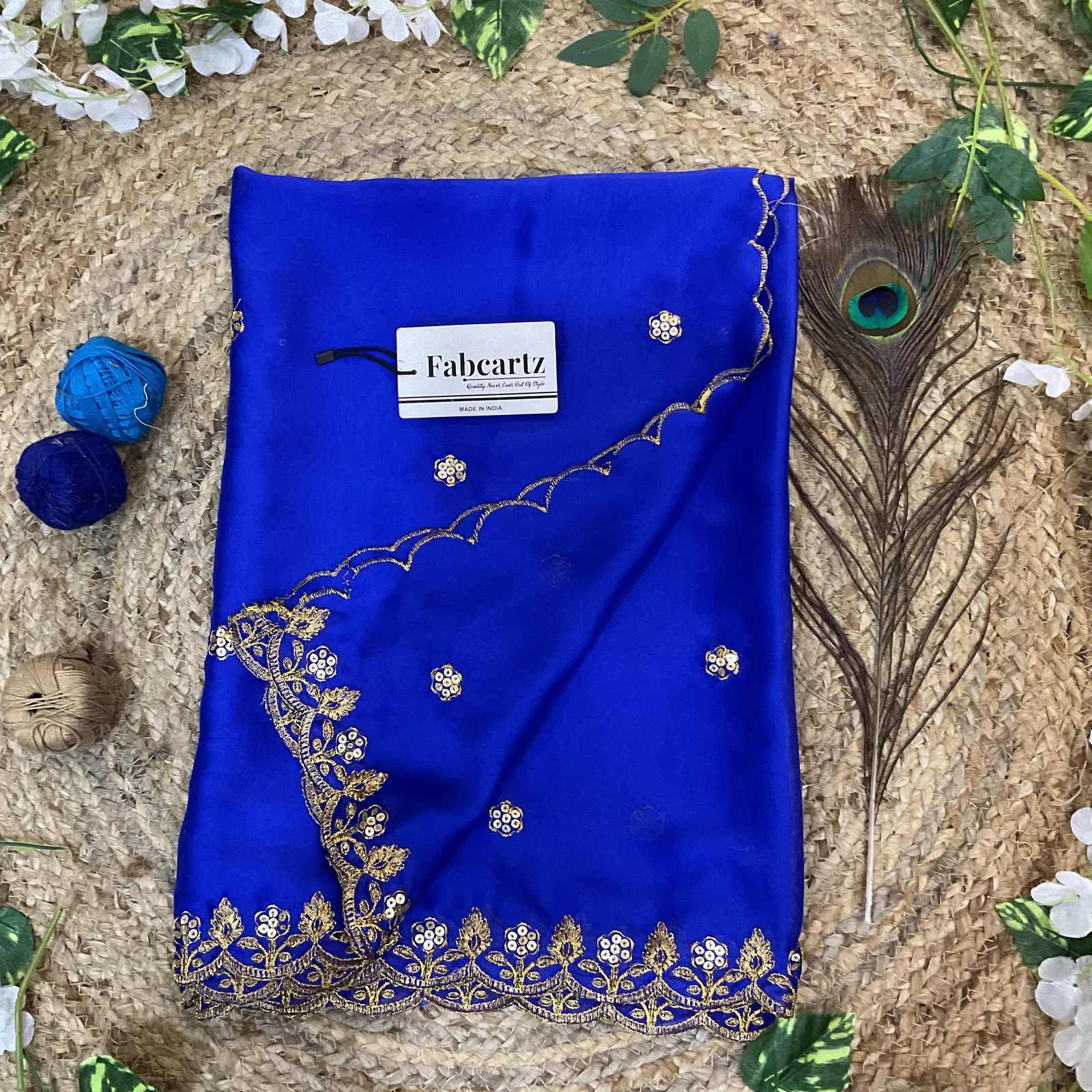 Beautiful Embroidery work Rangoli Dupatta for women | Only Dupatta PihuSudhaDup - Image 20