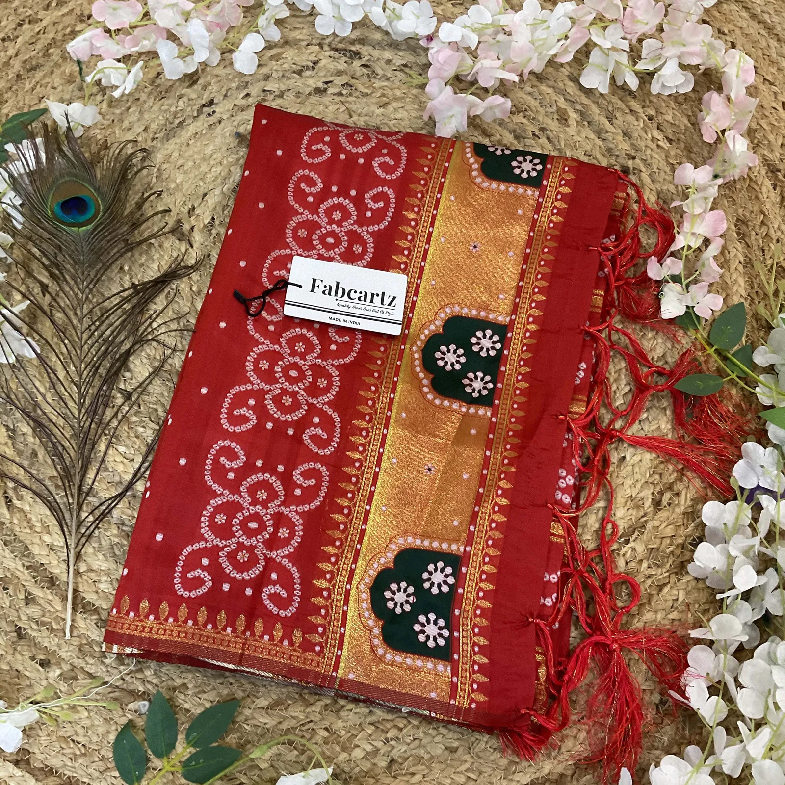 Beautiful Jacquard Woven Design Dupatta for women | Only Dupatta PrekshuDup - Image 7