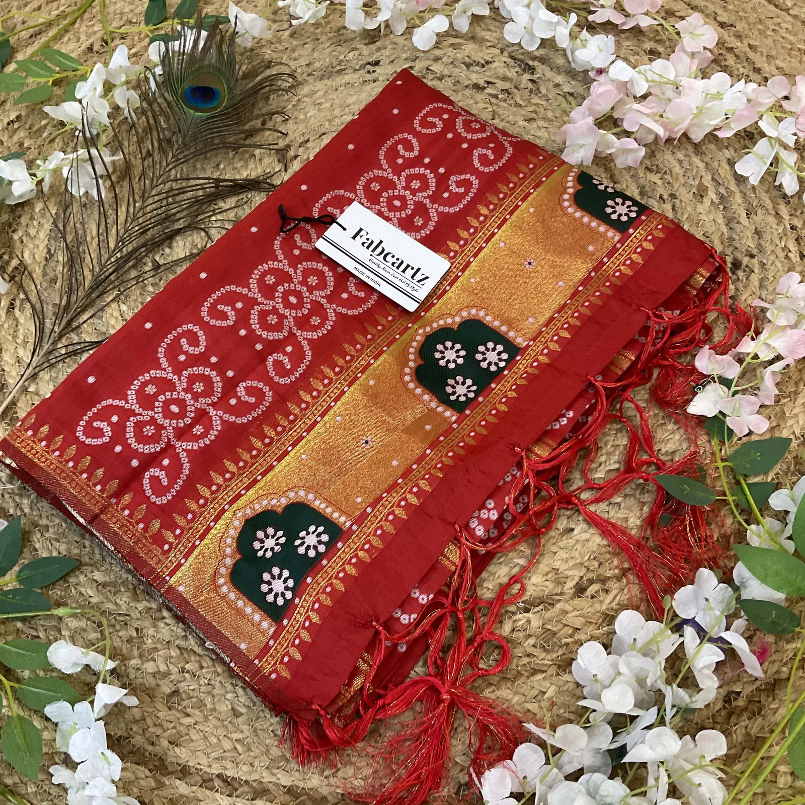 Beautiful Jacquard Woven Design Dupatta for women | Only Dupatta PrekshuDup - Image 8