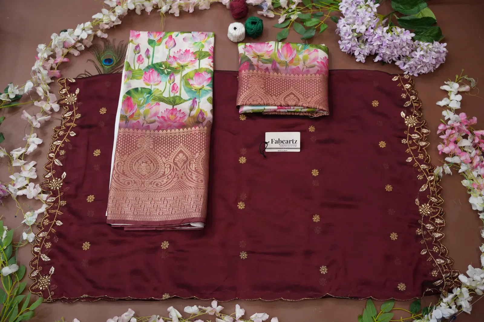 South Indian Festival Traditional Half Saree Prisha - Image 18