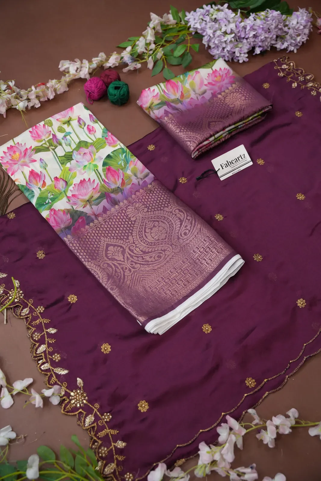 South Indian Festival Traditional Half Saree Prisha - Image 29