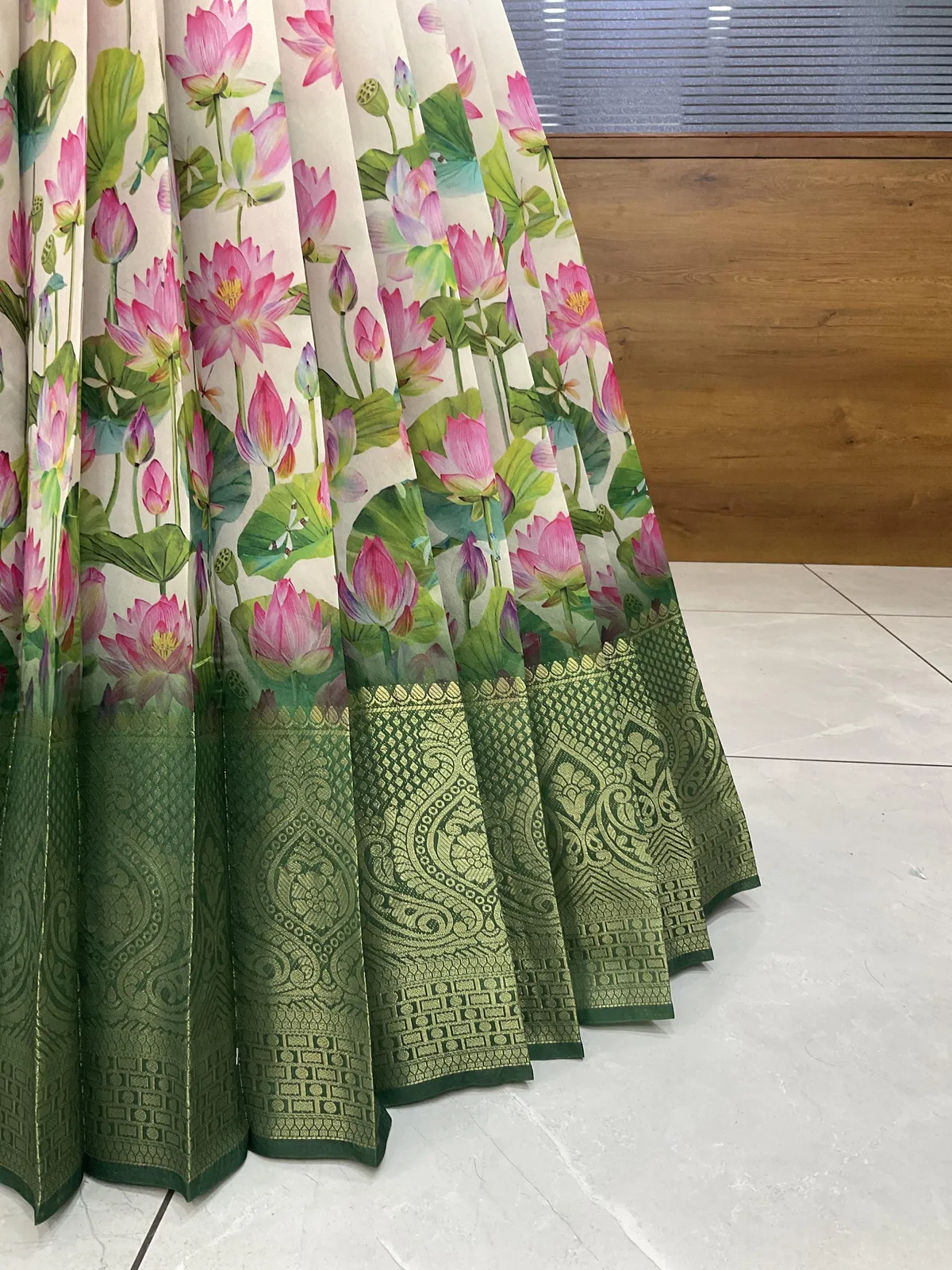 South Indian Festival Traditional Half Saree Prisha - Image 34