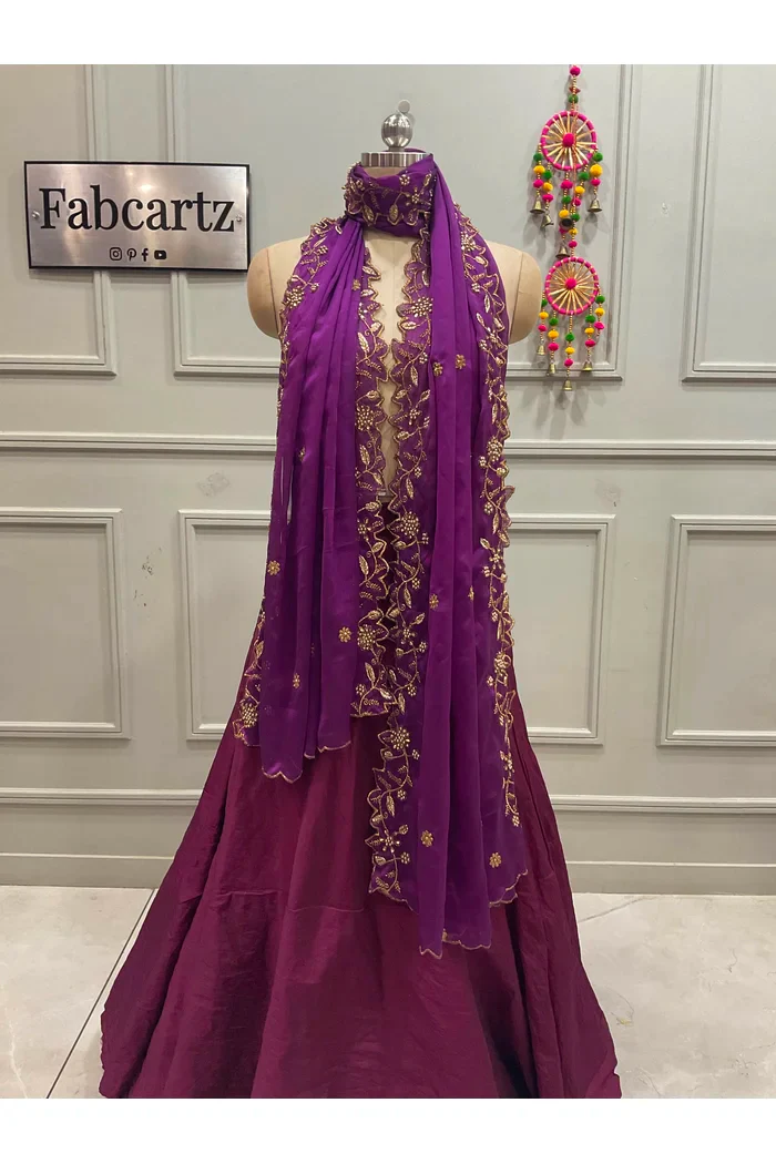 Traditional Embroidery & Beads work Rangoli Dupatta for women | Only Dupatta RangoliDup - Image 7