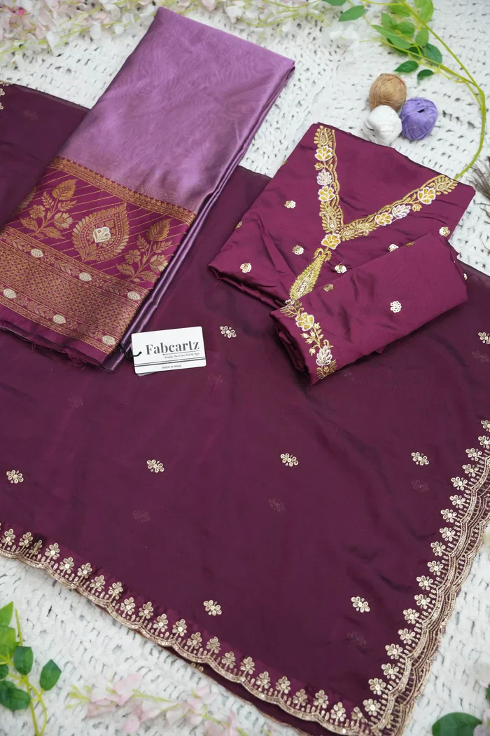 Women's Woven Design zari work Half Saree with Embroidered Blouse and Dupatta Ravleena - Image 49