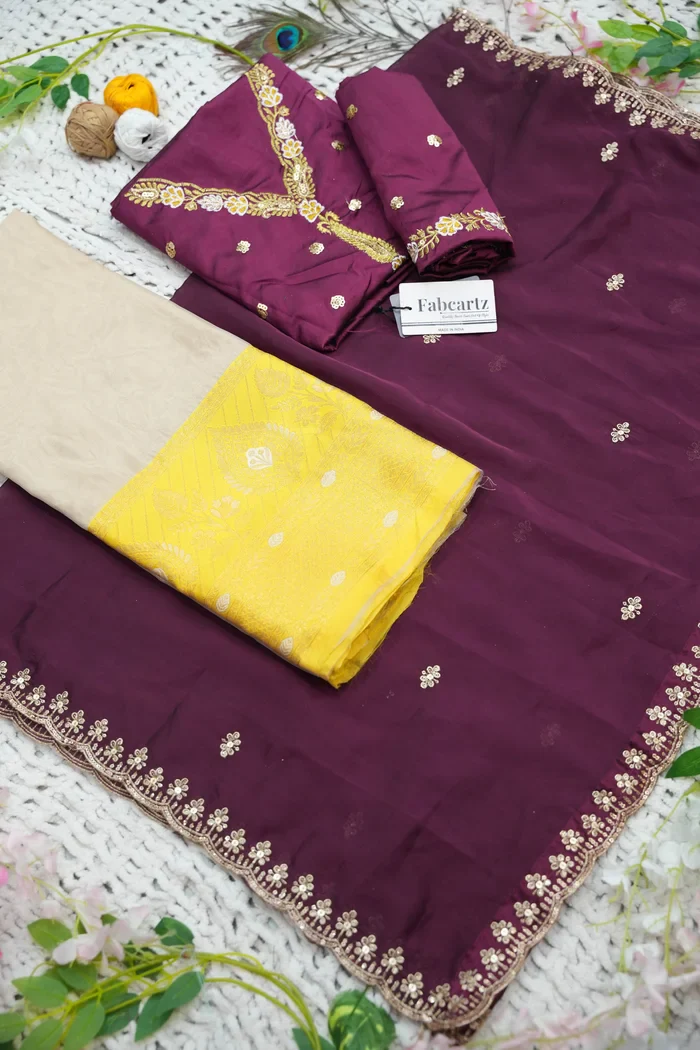 Women's Woven Design zari work Half Saree with Embroidered Blouse and Dupatta Ravleena - Image 57