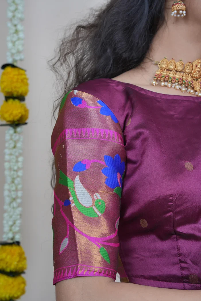Women's Woven Design zari work Half Saree with Embroidered Blouse and Dupatta Rupmani - Image 23