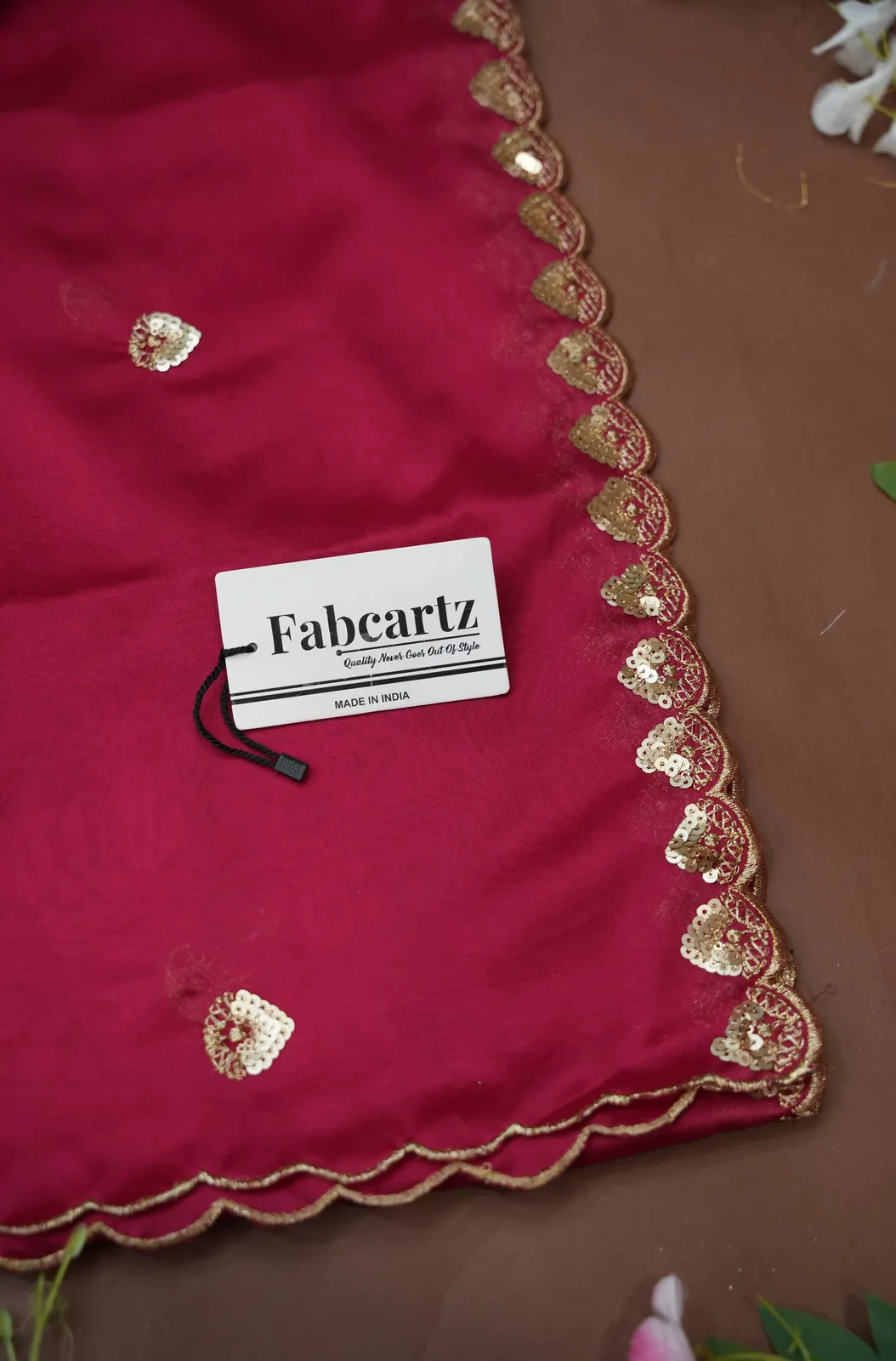 Women's Embroidered Half Saree with Blouse and Dupatta Satyabhumi - Image 75