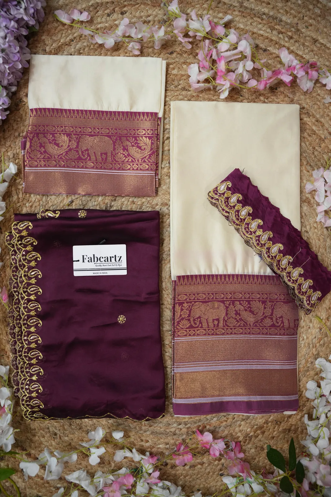 Women's Woven Design Half Saree with Embroidered Blouse and Dupatta Sharvika - Image 61