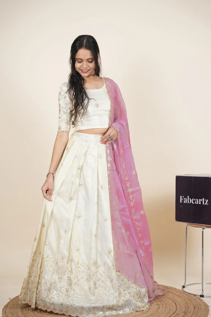 South Indian Festival Traditional Lehenga Choli Shizuka - Image 39