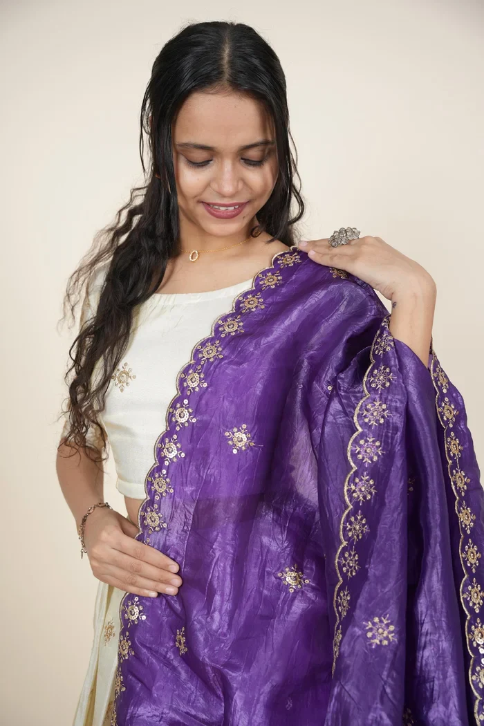South Indian Festival Traditional Lehenga Choli Shizuka - Image 7