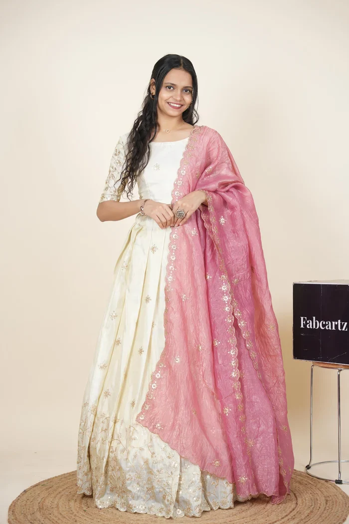 South Indian Festival Traditional Lehenga Choli Shizuka - Image 82