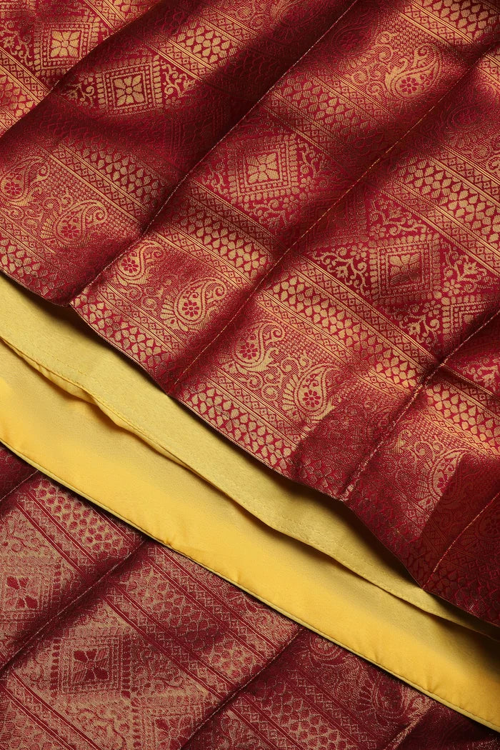 South Indian Festival Traditional Half Saree VedPattu - Image 11