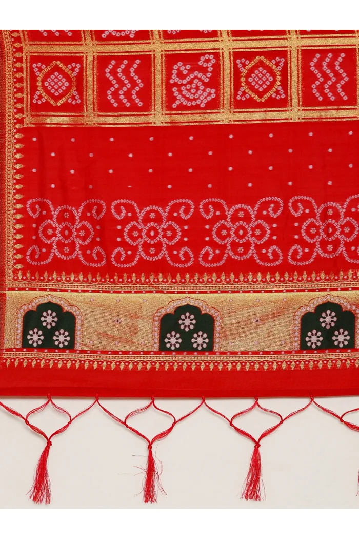 South Indian Festival Traditional Half Saree Prekshu - Image 38