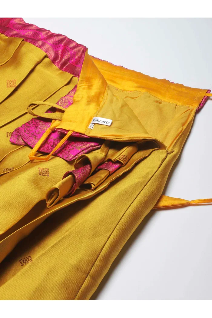 South Indian Festival Traditional Half Saree Dilwale - Image 6
