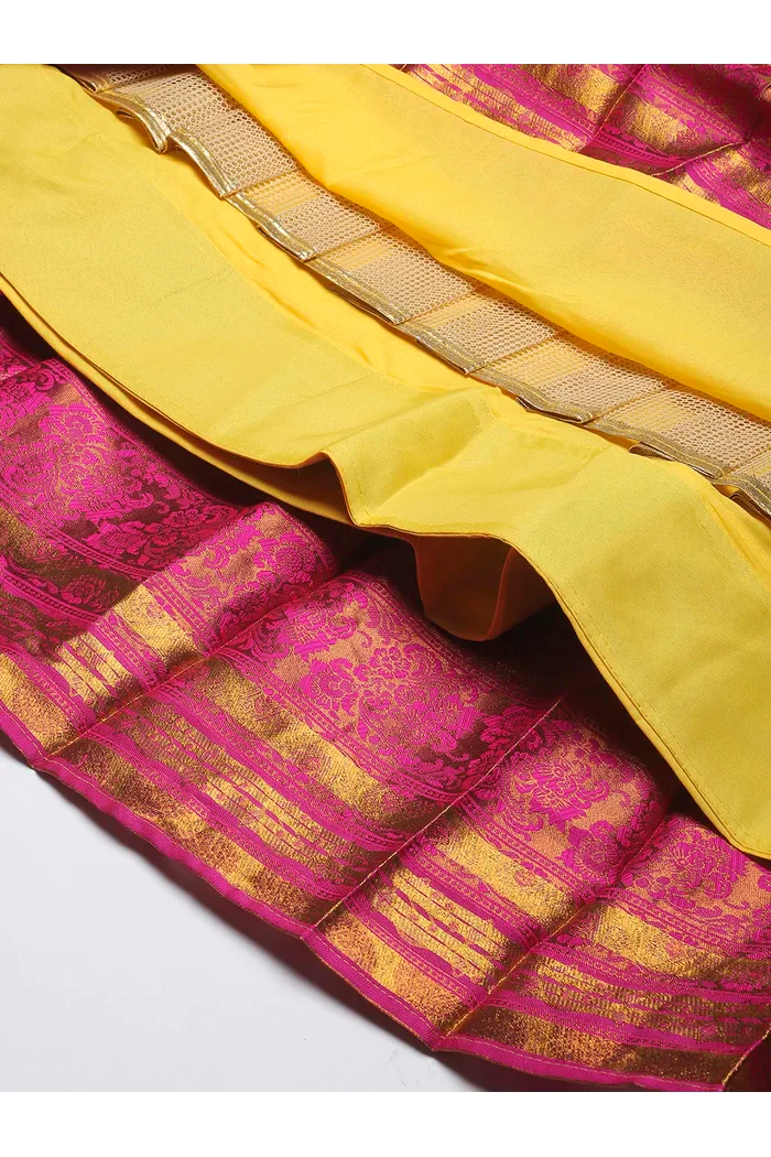 South Indian Festival Traditional Half Saree SquarePAttu - Image 17