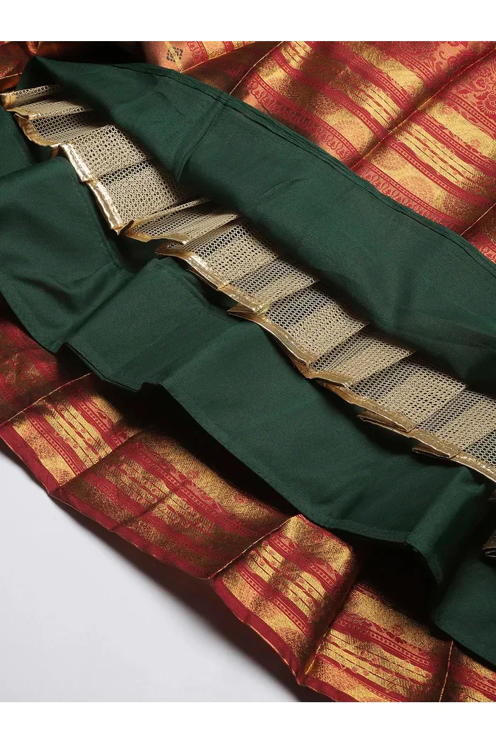 South Indian Festival Traditional Half Saree SquarePAttu - Image 52