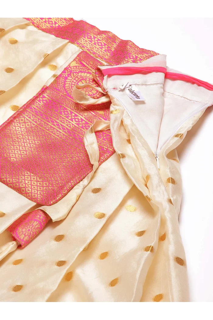 South Indian Festival Traditional Half Saree Aarjoo - Image 13
