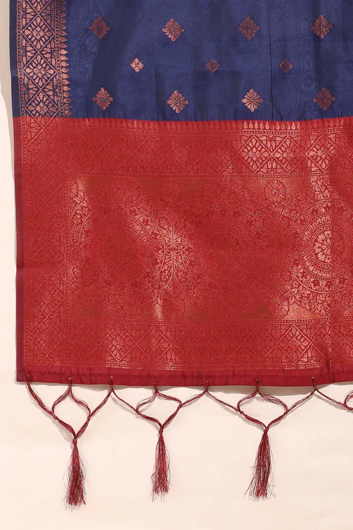South Indian Festival Traditional Half Saree Vishnu - Image 18