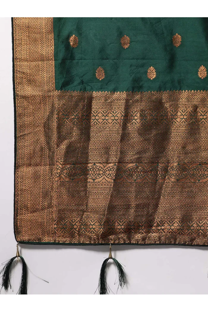 South Indian Festival Traditional Half Saree Kantara - Image 15