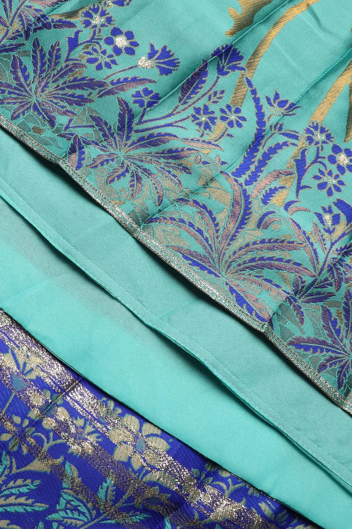 South Indian Festival Traditional Half Saree EcoPattu - Image 52