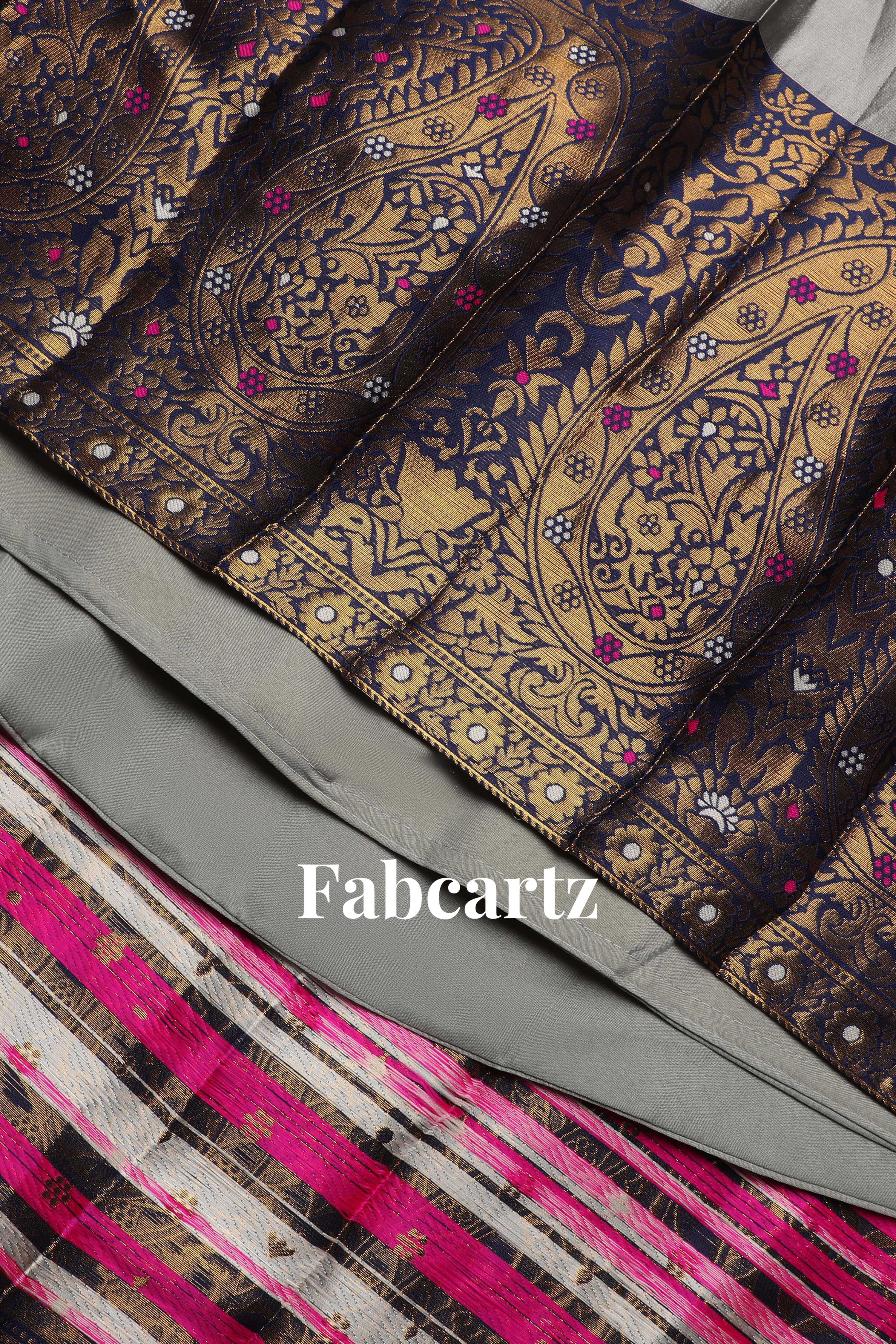 South Indian Festival Traditional Half Saree Sarojini - Image 9