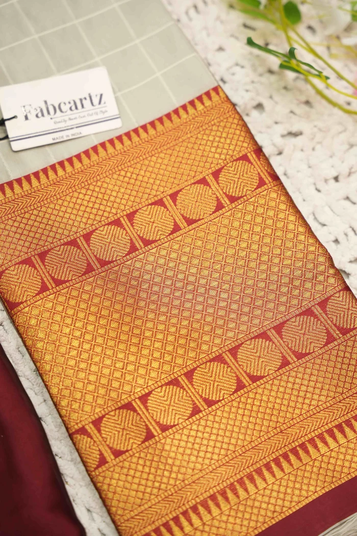 South Indian Festival Traditional Half Saree (Saraswati) - Image 210
