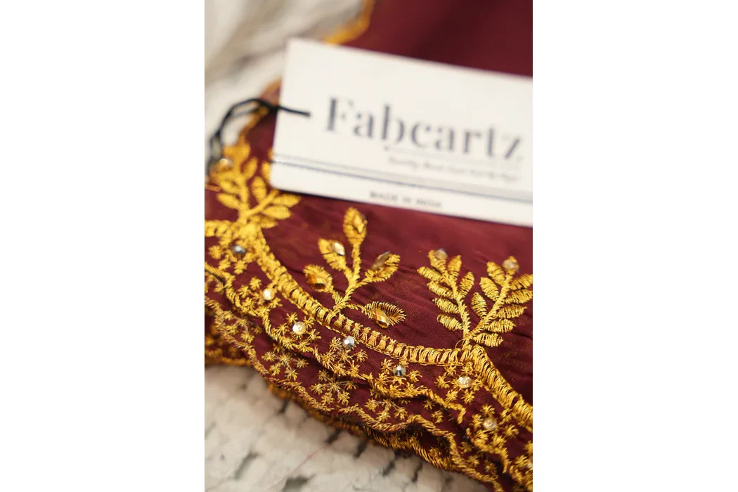 South Indian Festival Traditional Half Saree (Saraswati) - Image 215